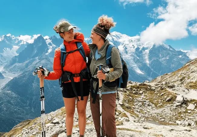 Check out her <a href="https://wellandgoodtravel.com/tour-du-mont-blanc-itinerary/" target="_blank">travel guide</a> for Tour du Mont Blanc